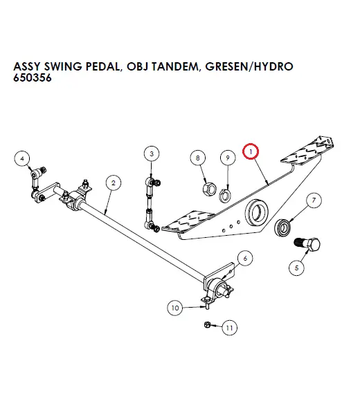 WLDT SWING PEDAL - Part No. 400048.webp