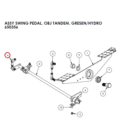 ASSY LINKAGE, ROD-TO-VALVE - Part No. 5020135.webp