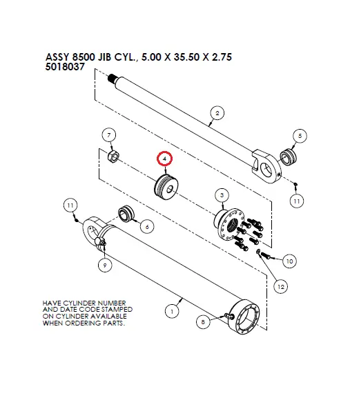 MCHG PISTON 5.00X1.50X2.25 CAT - Part No. 212162.webp