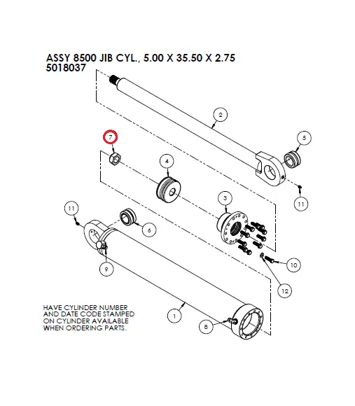 NUT STOVER 1.50-12 UNF - Part No. AA1406.webp