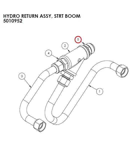 MCHG HYDRO RETURN WYE - Part No. 5010956.webp