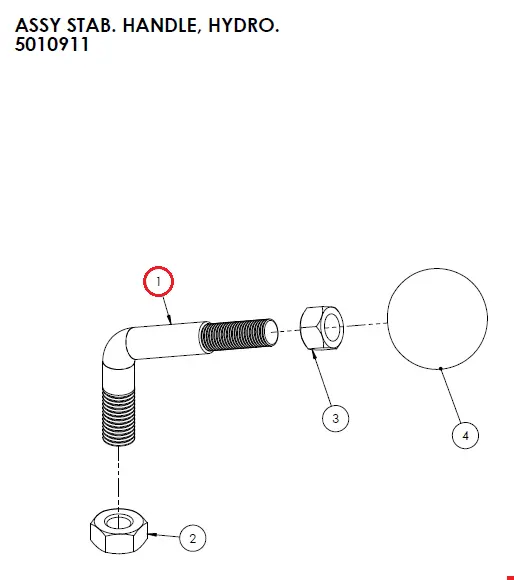 MCHG HANDLE, HYDRO. STAB - Part No. 5010912.webp