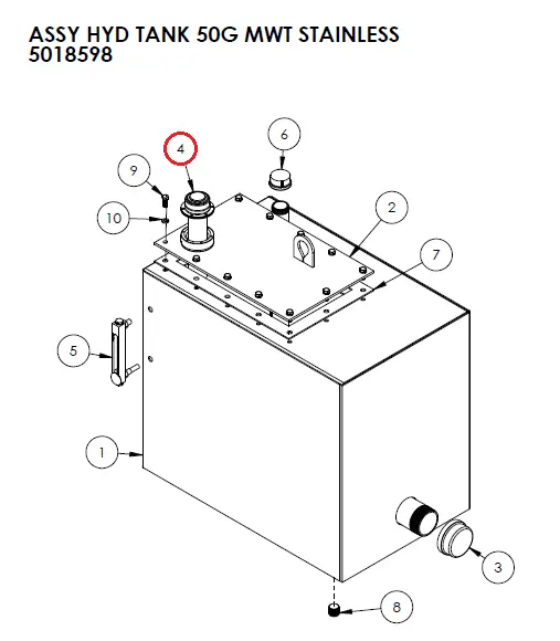 TANK FILLER ASSY WEATHERPROOF - Part No. GG9201.webp