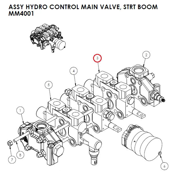 ASSY OPEN & CLOSE SECTION - Part No. MM4248.webp