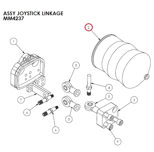 JOYSTICK BOOT - Part No. MM4208.webp