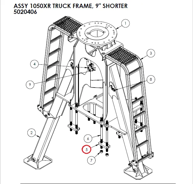 MOUNTING PAD, 5.50 C-C - Part No. 660502.webp