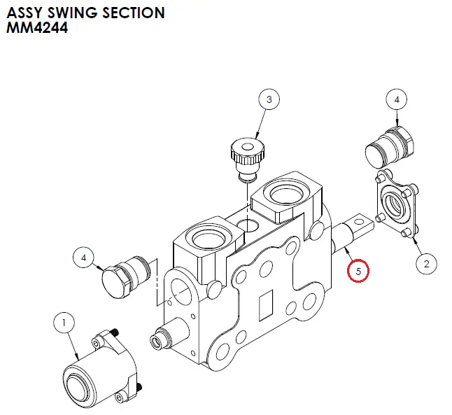 SPOOL, SWING - Part No. MM4298 .webp