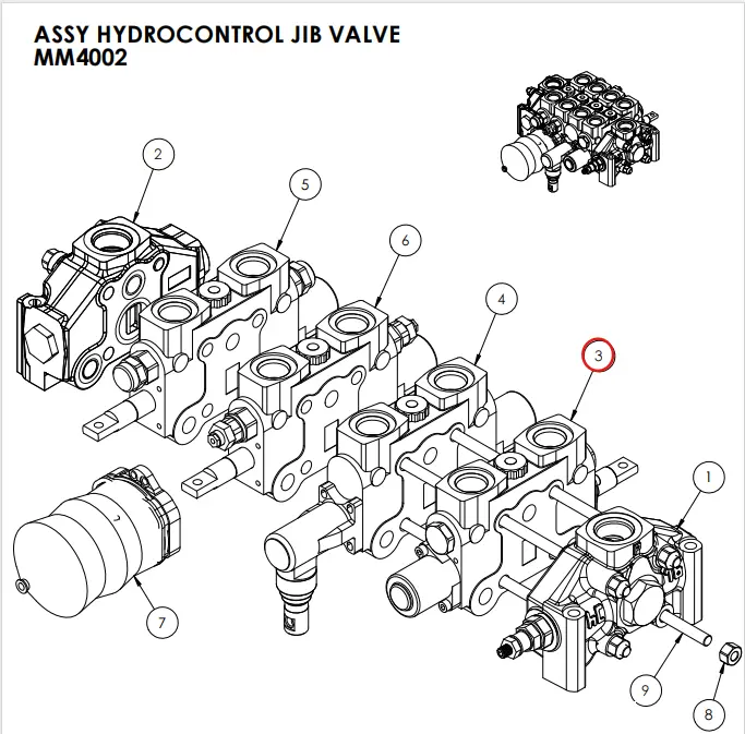 ASSY SWING SECTION PART # MM4244.webp