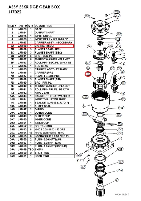 CARRIER (SEC) - Part No. JJ7028 .webp