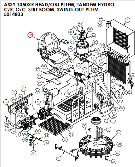 ASSY SEAT, ARMS-12V HEAT-SLIDES PART # HH1016.png