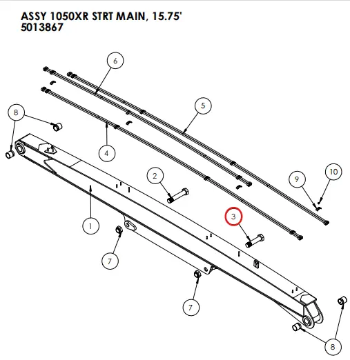 BOLT, 2.00 x 8.75 Part No - Part No - 463430.webp