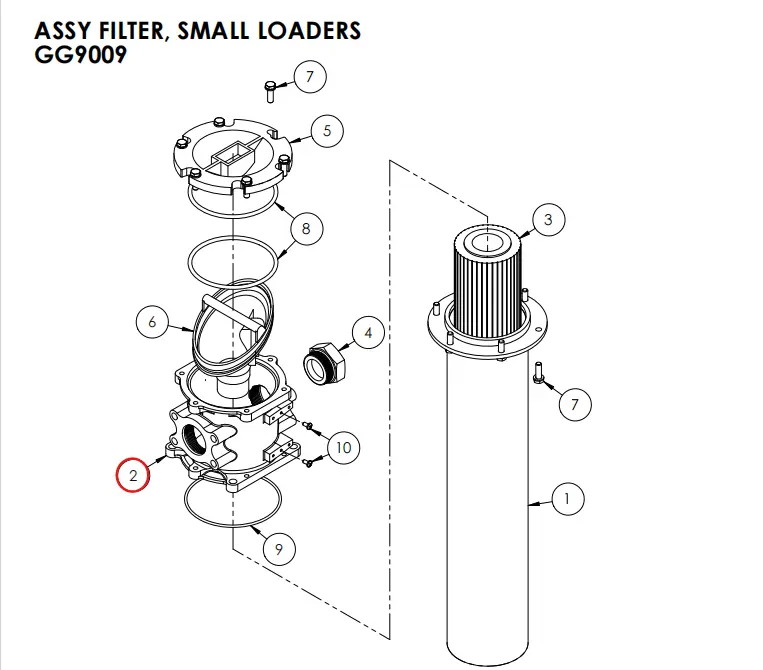 FILTER HEAD Part # GG9011.webp