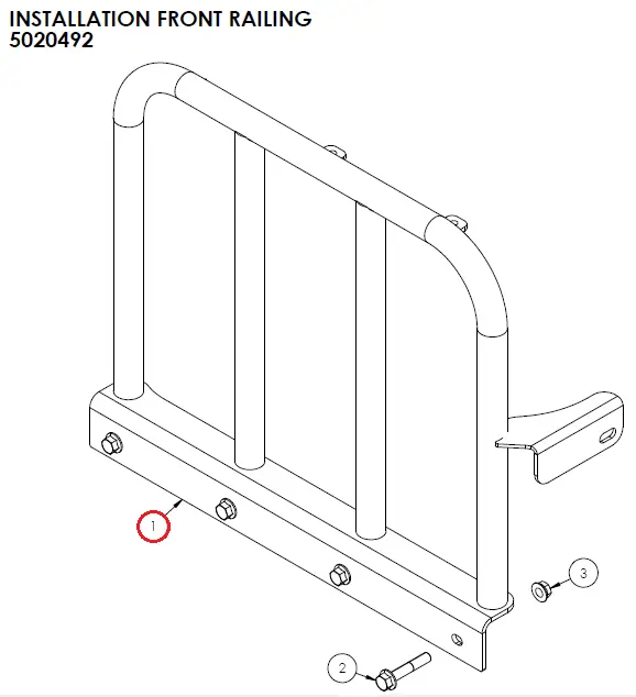 WLDT FRONT RAILING, OBJ - Part No. 5020493.webp