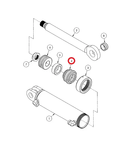 MCHG GLAND 3.50X2.00 ALUM - Part No. 210711.webp