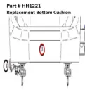 Replacement Bottom Cushion - Part No. HH1221