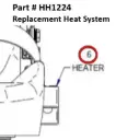 Replacement Heat System - Part No. HH1224