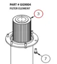 FILTER ELEMENT - Part No. GG9004