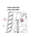 LOAD LOCK ASSY - Part No. 5011100
