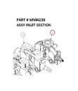 ASSY INLET SECTION - Part No. MM4238