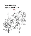 ASSY MAIN SECTION - Part No. MM4247