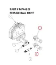 Serco 1050XR Female Ball Joint (Part MM4228)