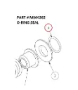 Serco 1050XR Hydrocontrol Valve O-Ring Seal (Part MM4262)
