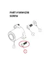 Serco 1050XR Hydrocontrol Valve Screw (Part MM4298)
