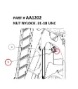 NUT NYLOCK .31-18 UNC - Part No. AA1202