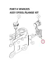 ASSY SPOOL FLANGE KIT - Part No. MM4205