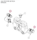 Serco 1050XR Hydrocontrol Pressure Relief Valve, 2000 PSI (Part MM4209)