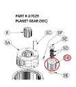 PLANET GEAR (SEC) - Part No. JJ7029