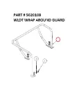WLDT WRAP AROUND GUARD - Part No. 5020108