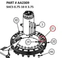 SHCS 0.75-10 X 3.75 - Part No. AA2309