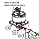 HHCS 0.38-16 X 1.25 G8 - Part No. AA2449