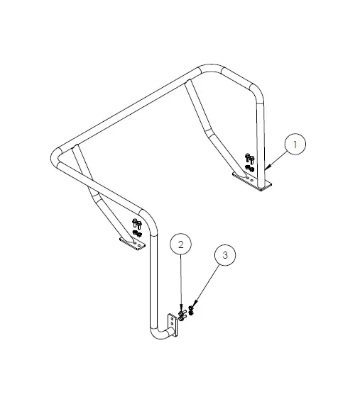ASSY WRAP AROUND GUARD KIT REV 5020132