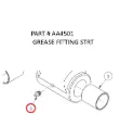  GREASE FITTING STRT - Part No. AA4501