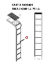 TREAD GRIP 11.75 LG. - Part No. 5005409