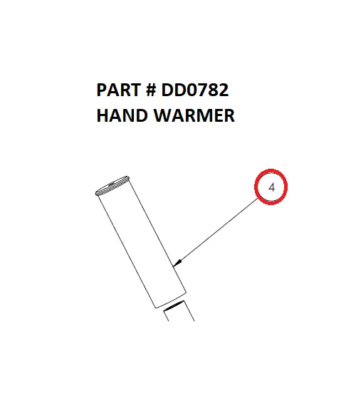 HAND WARMER - Part No. DD0782