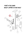 WLDT UPPER HINGE HALF - Part No. 5011845