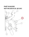 NUT NYLOCK 0.31-18 UNC - Part No. AA1202