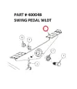 SWING PEDAL WLDT - Part No. 400048