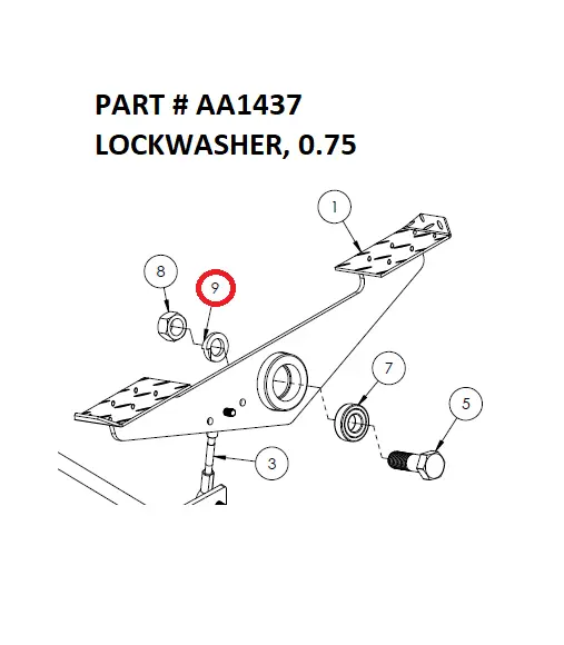 LOCKWASHER, 0.75 - Part No. AA1437