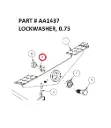 LOCKWASHER, 0.75 - Part No. AA1437