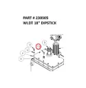 WLDT 18" DIPSTICK - Part No. 230505