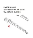ASSY 8500 STRT JIB, 12.75' W/ JIB TUBE GUARDS - Part No. 5014692
