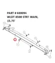 WLDT 8500 STRT MAIN, 15.75' - Part No. 600094