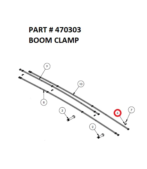 BOOM CLAMP - Part No. 470303