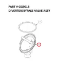  DIVERTER/BYPASS VALVE ASSY - Part No. GG9018