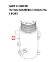 WTMG MANIFOLD HOUSING 7 PORT - Part No. 260828