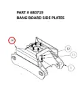  BANG BOARD SIDE PLATES - Part No. 680719